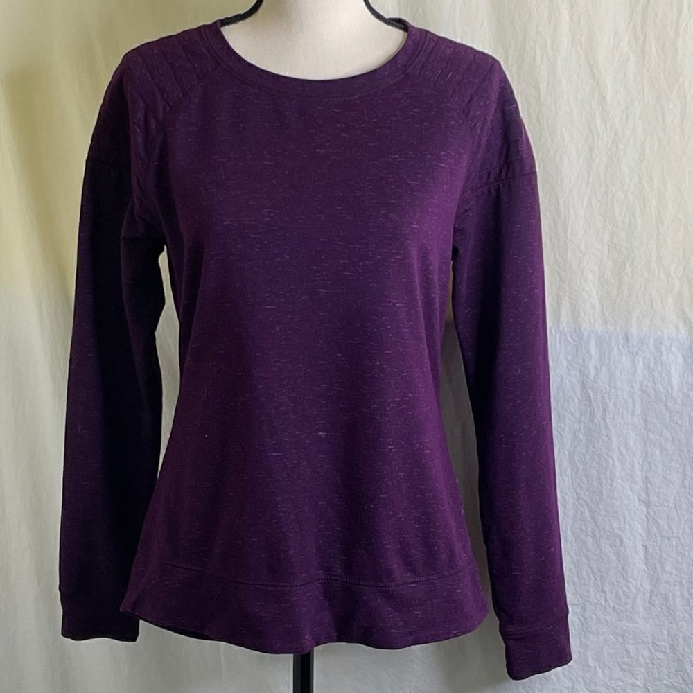 32 Degrees Heat Women's Scoop Neck Thermal Top. Deep Purple Size S  *